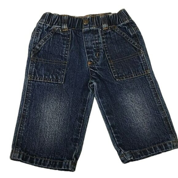 Y2K Baby 3-6 Month Clothing Bundle Piece Romper Bodysuit Jeans Pants 3M 6M Blue - Picture 6 of 15